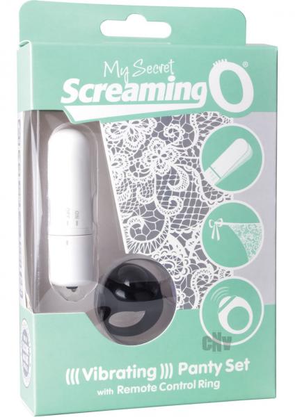 My Secret Remote Control Panty Vibe O/S White Sex Toy Product