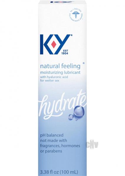 Ky Natural Feeling Hyaluronic 3.38 Oz Sex Toy Product