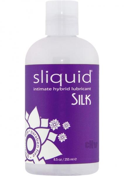 Sliquid Naturals Silk Premium Lubricant 8.5oz Sex Toy Product