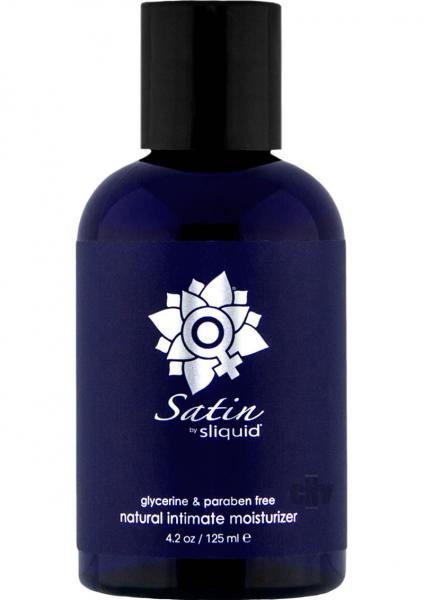 Sliquid Naturals Satin Personal Moisturizer 4.2oz Sex Toy Product