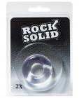 Rock Solid 2" Clear Donut Ring Sex Toy Product