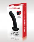 Whipsmart Heartbreaker 7" Heart Based Dildo - Black/red Sex Toy Product