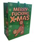 Merry F*cking X-Mas Gingerbread Gift Bag Sex Toy Product