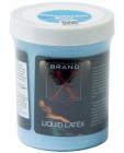 Brand X Liquid Latex Fluorescent Blue 8oz Sex Toy Product