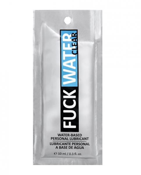 F*ck Water Clear H2o Foil - .3 Oz Sex Toy Product