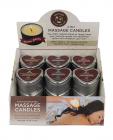 Earthly Body 2024 Valentines 3 In 1 Massage Heart Candle Display W/tester - 3 Scents Display Of 12 Sex Toy Product