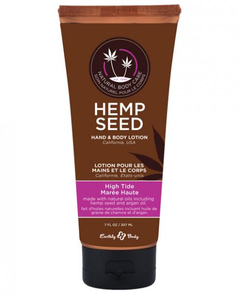 Earthly Body Velvet Lotion High Tide 7oz Sex Toy Product