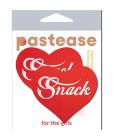 Pastease Premium Heart Snack - Red O/s Sex Toy Product
