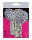 Pastease Tassel Glitter Heart - Silver O/s Sex Toy Product