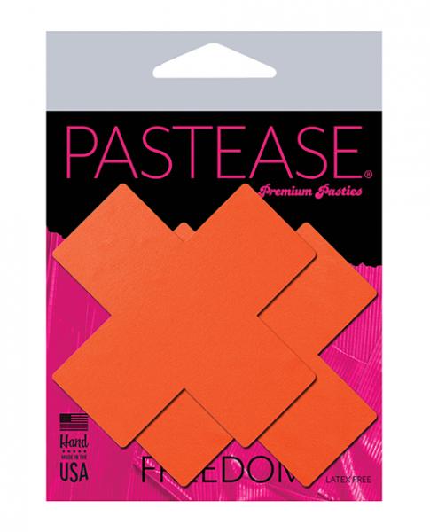 Pastease Basic Plus X Black Light Reactive - Neon Orange O/s Sex Toy Product