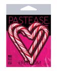 Pastease Holiday Candy Cane Heart - Red/white O/s Sex Toy Product