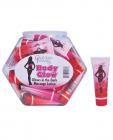 Body Glow Massage Lotion - .5 Oz Tube Asst. Flavors Bowl Of 36 Sex Toy Product