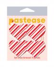 Pastease Premium Holiday Petites Candy Cane Heart - Red/white O/s Sex Toy Product