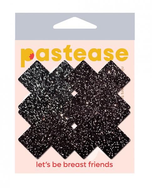 Pastease Premium Petites Sparkle Plus X - Black O/s Pack Of 2 Pair Sex Toy Product