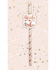 Bride Tribe Straws - Rose Gold Pack Of 6 Sex Toy Product