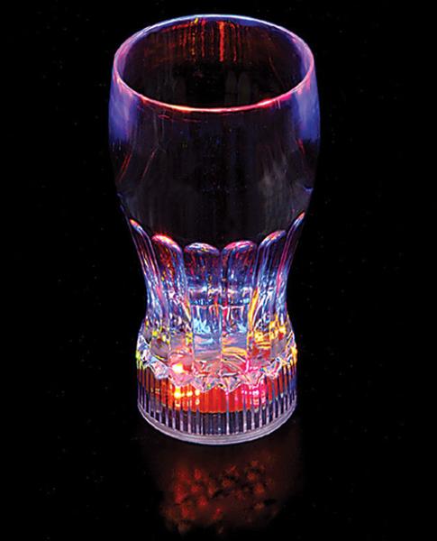 5.75" Flashing Glass - 10 oz Sex Toy Product