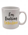 Attitude Mug I'm F*cking Fabulous Holds 22 fluid ounces Sex Toy Product