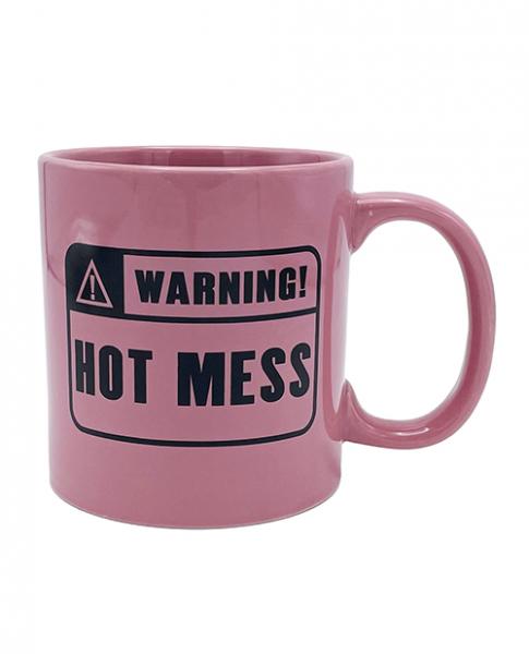 Attitude Mug Warning Hot Mess - 22 Oz Sex Toy Product
