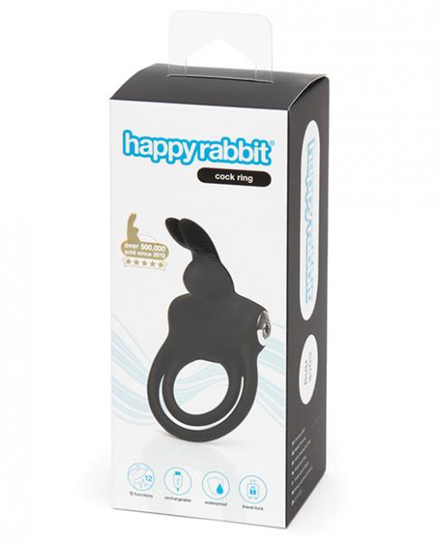 Happy Rabbit Love Ring Rechargeable Black Sex Toy Product
