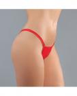 Adore Between The Cheats Wetlook Panty Red O/s Sex Toy Product