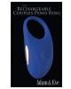 The Rechargeable Couples Penis Ring Blue Sex Toy Product Image 3