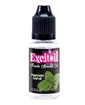 Body Action Peppermint Arousal Oil - .5 Oz Sex Toy Product