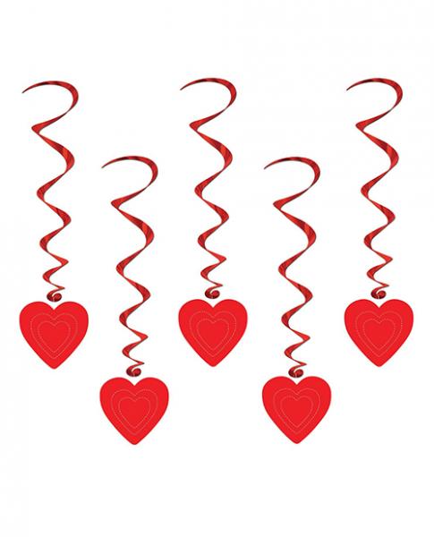 Valentines Heart Whirls - Red Sex Toy Product