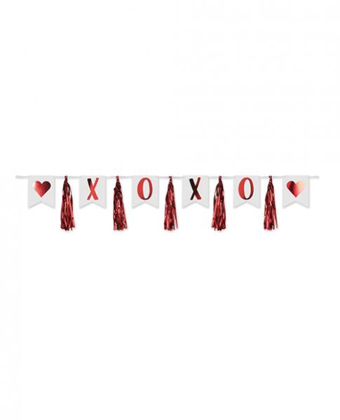 Valentines Xoxo Tassel Streamer - Red Sex Toy Product