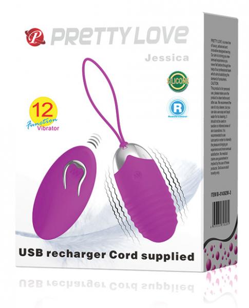 Pretty Love Jessica Bullet Vibrator Purple Sex Toy Product