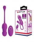 Pretty Love Callieri Remote Thrusting Egg - Fuchsia Sex Toy Product