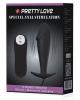 Pretty Love Vibrating Penis Shaped Butt Plug Black Sex Toy Product Image 3