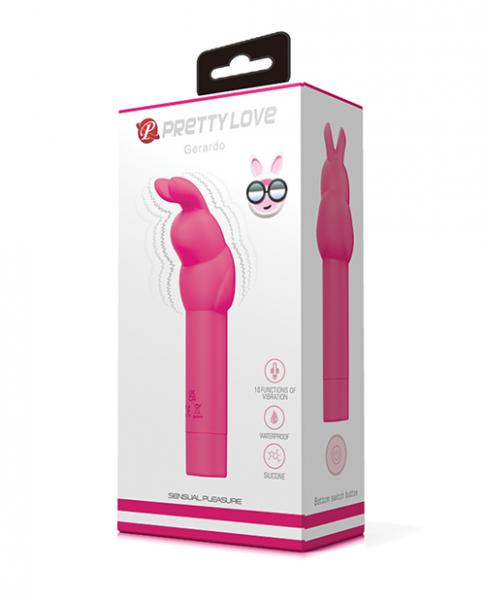 Pretty Love Gerardo Bunny - Hot Pink Sex Toy Product