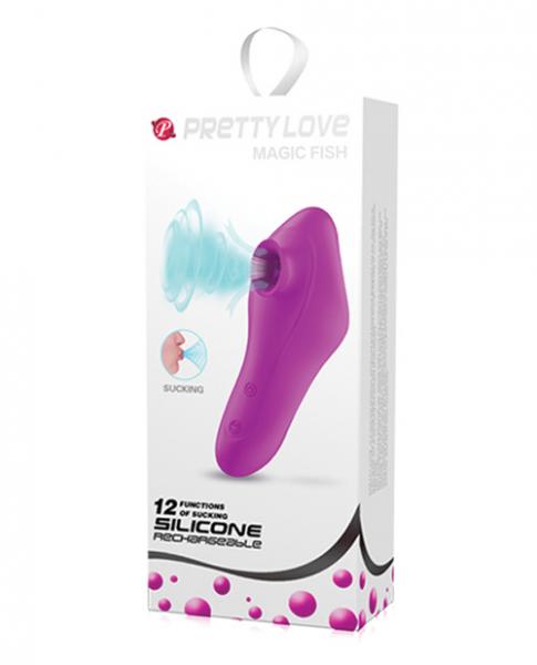 Pretty Love Magic Fish 12 Function Clitoral Vibrator Sex Toy Product