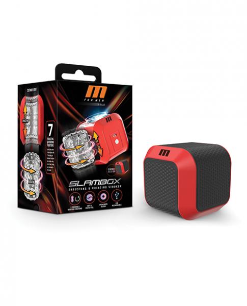 Blush M For Men Slambox Thrusting & Rotating Stroker - Red Sex Toy Product