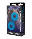 Blue Line C & B Ultra-stretch Stamina Endurance Ring - Jelly Blue Pack Of 2 Sex Toy Product