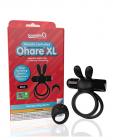 Screaming O Ohare Remote Controlled Vibrating Ring - Xl Black Sex Toy Product