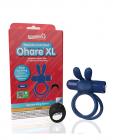 Screaming O Ohare Remote Controlled Vibrating Ring - Xl Blue Sex Toy Product