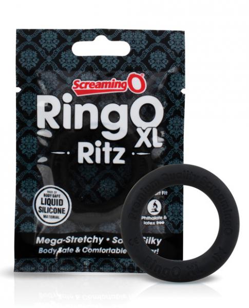 Screaming O Ringo Ritz XL Black Cock Ring Sex Toy Product