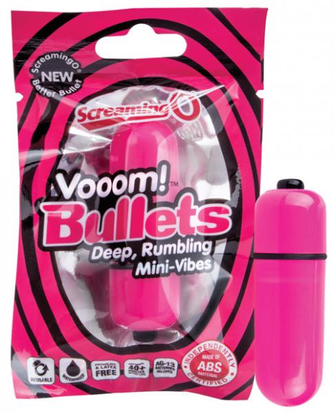 Screaming O Vooom Bullet Strawberry Mini Vibe Sex Toy Product