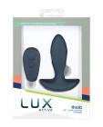 Lux Active Throb Anal Pulsating Massager W/remote - Dark Blue Sex Toy Product