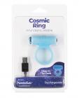 Cosmic Cock Ring W/rechargeable Bullet - 9 Functions Glow In The Dark Sex Toy Product