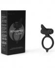 Bcharmed Classic Vibrating Cock Ring Black Sex Toy Product