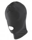 Spartacus Spandex Hood with Open Mouth Black O/S Sex Toy Product