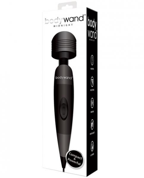 Bodywand Midnight Plug In Massager Black Sex Toy Product