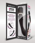 Xgen Bodywand Luxe 2 Way Wand Head Massager - Black Sex Toy Product