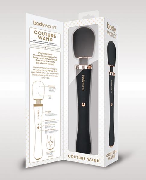 Xgen Bodywand Couture Wand - Black Sex Toy Product