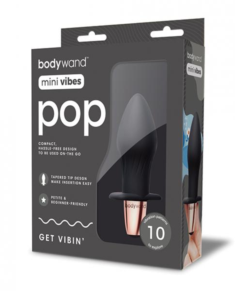 Xgen Bodywand Mini Vibes Pop - Black Sex Toy Product