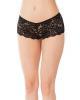 Low Rise Scallop Lace Booty Shorts Black OS/XL Sex Toy Product Image 1