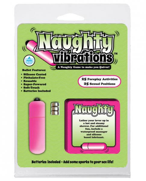 Naughty Vibrations Game with Bullet Vibrator Sex Toy Product