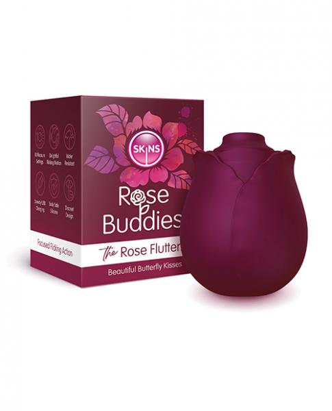 Skins Rose Buddies The Rose Flutterz - Red Sex Toy Product